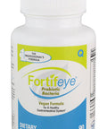 Fortifeye Vitamins Probiotic Bacteria - Natural Vegan Supplement With Digestive Enzymes, Supports Healthy Digestion, Immune And Ocular Systems, 30 Day Supply, 90 Capsules