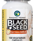 Black Seed Black Seed With Garlic 100 Cap