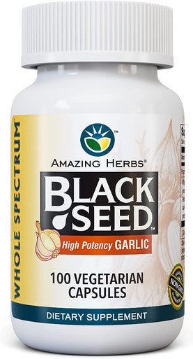 Black Seed Black Seed With Garlic 100 Cap