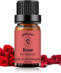 Rose Essential Oil Aromatherapy Oil, 100% Pure Essential Oils for Diffuser, Humidifier, Massage-10ML