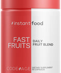 Instantfood Fast s, Over 15 s Equivalent All-In-One, Vegan Daily Vitamins, Food Nutrients Berries, Antioxidant Polyphenols & Bioflavonoid Multivitamin Capsules, Codeage, Non-GMO, 90 ct