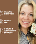 Psyllium Husk with Ginger, Chlorella & Acai Berry Extract and More - Daily Fiber Supplement for Gut Health, Digestive and Regularity Support. Promotes Cardiovascular Health & Energy. For Men and Women