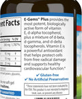 Carlson EGems Plus Natural Vitamin E 400 IU Supports a Healthy Heart 250 soft gels