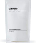 Zinc, Copper & Vitamin C Tablets | General Health & Hair, Skin and Nails | Oxford Vitality