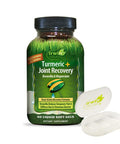 Irwin Naturals Turmeric Joint Recovery For Post Workout Recovery 60 Liquid Softgels Bundle With A Pill Case