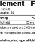 Nordic Naturals Zinc Glycinate - 60 Capsules - 20 Mg Highly Absorbable Zinc Glycinate - Optimal Wellness - Non-Gmo, Gluten Free, Vegan - 30 Servings