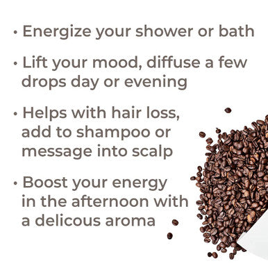 Coffee Essential Oil Therapy Plant. 100% Pure, undiluted, Therapeutic grade. 30 ml (1 oz).