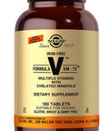 Solgar Iron-Free Formula Vm-75 180 Tablets