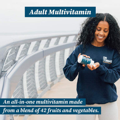 Dr. Tobias Adult Multivitamin Probiotics 30 Billion Supporting Digestion Overall Health