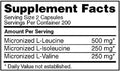 Optimum Nutrition Instantized Bcaa Capsules Keto Friendly Branched Chain Essential Amino Acids (400 Count) With Glutamine Muscle Recovery Capsules (240 Count) - Bundle Pack