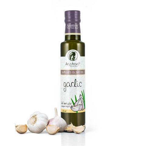 Ariston "The Very Best" Extra Virgin Olive Oil | Anti-Oxidant Rich, Cold Pressed, Premium Quality | Product of Greece (250ml) 8.45 fl oz, Tuscan Herbs