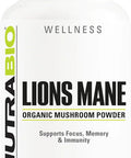Nutrabio Lion's Mane (500mg)- 60 Veg caps