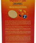 Redoxon Vitamin C Tablets | Orange Flavor, Effervescent Double Action Supplement of Vitamin C and Zinc for Immune System Support, Healthier Lifestyle, and More Energy; 3-Pack of 20 Tablets