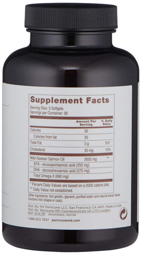 Perricone MD Omega 3 Supplements, 30 Day