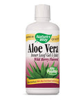 Nature'S Way Premium Aloe Vera Inner Leaf Gel & Juice 99% Purified, Wild Berry Flavored, 33.8 Fl Oz. 2-Pack(Packaging May Vary)