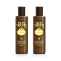 Sun Bum SPF 15 Browning Lotion | Vegan and Reef Friendly (Octinoxate & Oxybenzone Free) Broad Spectrum Moisturizing UVA/UVB Sunscreen Tanning Lotion with Vitamin E | 8.5 oz | 2 Pack