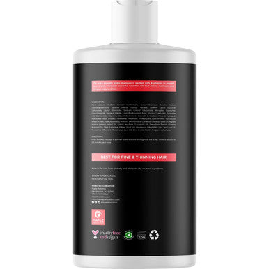 Extra Strength Biotin Shampoo And Conditioner - Volumizing Shampoo And Conditioner Set For Dry Damaged Hair - Moisturizing Biotin Collagen Hair Conditioner And Sulfate Shampoo For Thinning Hair