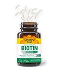 Country Life Biotin High Potency 5Mg 120 Count