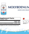 Kal 250 Mcg Molybdenum Chelated Tablets, 100 Count