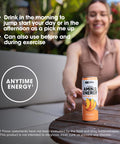 Optimum Nutrition Amino Energy Drink + Electrolytes For Hydration - Sugar Free Amino Acids Bcaa Keto Friendly Sparkling Drink - Peach Bellini Pack Of 12 (Packaging May Vary)