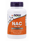 Now Food NAC, (N-Acetyl Cysteine), 600 mg, 100 Veggie Caps