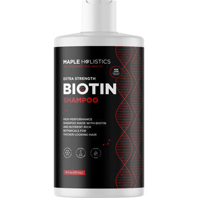 Biotin Shampoo And Body Wash Set - Volumizing Extra Strength Biotin Shampoo For Thinning Hair And Hydrating Tea Tree Oil Body Wash For Dry Skin - Sulfate Shampoo And Body Soap With Essential Oils