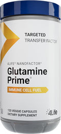 4Life Glutamine Prime - Fuel Your Immune Cells with Glutamine and Enhance Cell Communication with NanoFactor - Immune System Support - Overall Wellness and Energy Boost - 120 Veggie Capsules