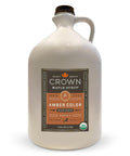 Crown Maple Certified Organic Dark Color Robust Taste Maple Syrup, Pure, Gluten Free, No Preservatives, Non-GMO pairs well with Pancakes, Coffee, Cocktails & Brunch, 12.7 Fl Oz (Pack of 1)