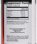Beverly International Glutamine Select 60 Servings. Clinically Dosed L-Glutamine and Amino Acid Formula for Lean Muscle and Recovery Sugar-Free Powder BCAA's.