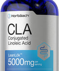 CLA Supplement | 300 Softgel Pills | Maximum Potency | Conjugated Lineolic Acid from Safflower Oil | Non-GMO, Gluten Free | by Horbaach | Packaging May Vary