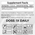 Nigella Sativa Extract Capsules | 200mg | 60 Count | Minimum 5% Thymoquinone Content | Black Seed Oil Extract | Supports Brain Health, Memory, Liver Health, and Immune Function | Nootropics Depot