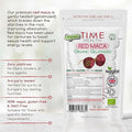 Organic Red Maca Root - 2000Mg Per Capsule - Peruvian Source - Gelatinized For Absorption - Uk Manufactured - Pullulan (120 Capsule Pouch)