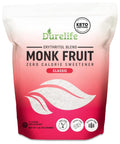 Durelife Monk Fruit Sweetener, Classic - Sugar Substitute, Keto Diet Friendly, 1:1 Zero Calorie, White Sugar Substitute - 5 lb (Packaging May Vary)