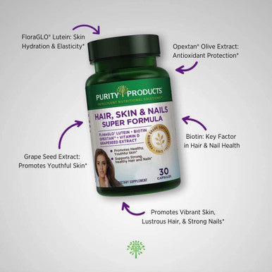 Purity Products Hair Skin and Nails Super Formula30 Capsules