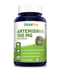 Artemisinin 100 mg 180 Veggie Capsules with 5 mg BioPerine for Enhanced Absorption, Sweet Wormwood Extract, Vegan and Non-GMO - 6 Month Supply