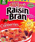 Kellogg's Raisin Bran with Cranberries - 13.5 oz (Pack of 2)