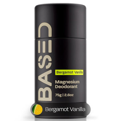 Based Bodyworks Performance Deodorant For Men All Day Odor Protection Aluminum With Magnesium Beeswax & Shea Butter 100% Paraben Sulfate Phthalate Naturally-Derived Guava Nectar Scent