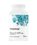 Thorne - Vitamin C 1000 Mg Supplement - Supports Healthy Immune Function & Collagen Formation - Provides Antioxidant Benefits - Third-Party Certified - Gluten Dairy & Soy-Free 60 Capsules