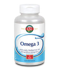 KAL Omega 3 | Omega-3 Fish Oil for Healthy Heart, Joint & Brain Support | 180mg EPA, 120mg DHA (120 CT, 120 Serv)