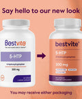 Bestvite 5-HTP 200mg per Capsule (120 Capsules) - No Stearates - No Flow Agents - Gluten - Non GMO