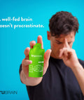 TruBrain Drinks Nootropic Brain Food Designed by Neuroscientists to Boost Mental Output & Improve Memory Nootropic Supplement