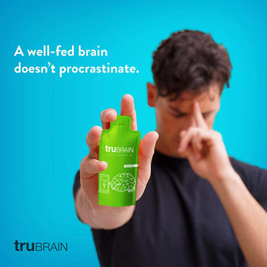 TruBrain Drinks Nootropic Brain Food Designed by Neuroscientists to Boost Mental Output & Improve Memory Nootropic Supplement