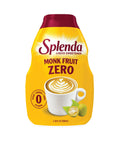 SPLENDA Monk Fruit Liquid Zero Calorie Sweetener Drops, 3.38 Fl Oz Bottle (Pack of 1)