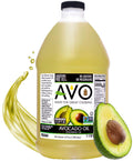 AVO Bulk Avocado Oil for Cooking 1 Gallon (128 fl oz), Non-GMO Certified, No Preservatives, High Smoke Point 500Ã‚Â°F, Neutral Flavor, Gluten-Free, Plant-Based, OU Kosher