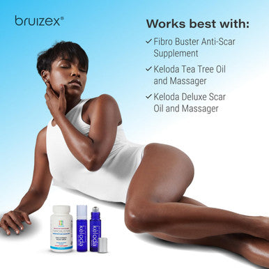 Keloid Scar Care Butter Stick, Scars & Keloids Treatment Balm, For Surgical Scars & Keloids From Piercings, Stretch Marks, Acne, With Anti-Scar Cocoa, Shea Butter, Coconut, & Jojoba Oils