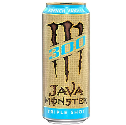 Monster Energy Java Monster Salted Caramel, Coffee + Energy Drink, 15 Fl Oz | Pack of 12