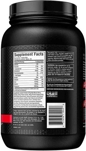 Whey Protein Powder | MuscleTech Nitro-Tech Whey Gold Protein Powder | Whey Protein Isolate Smoothie Mix | Protein Powder for Women & Men | Chocolate Protein Powder, 2 lbs (28 Serv)-package varies