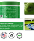 Vinatura Duckweed & Greens Powder - Smoothie Mix With Super Greens: Kale Powder, Spinach Powder, Broccoli, Duckweed Supplement