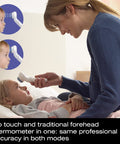 Braun No Touch and Forehead Thermometer - Touchless Thermometer for , Babies, Toddlers and Kids Fast, Reliable, and Accurate Results