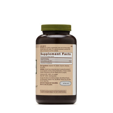 Gnc Natural Brand Aloe Vera Softgel Capsules